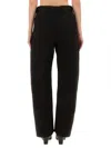 Lemaire "twisted" Pants In Black