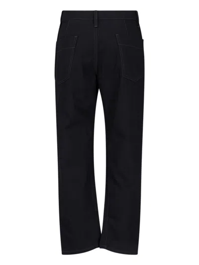 Lemaire Twisted Pants In Black