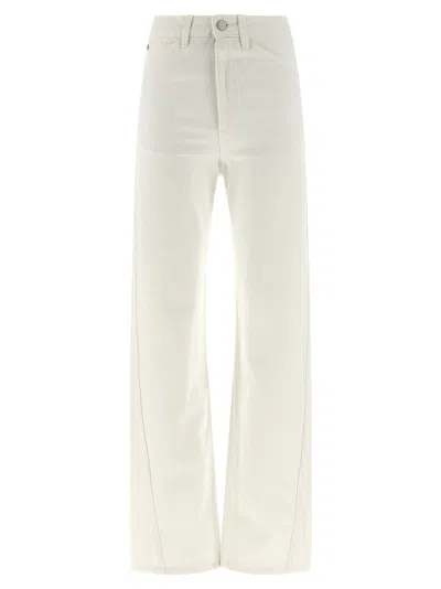 Lemaire Twisted Pants In White