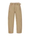 Lemaire Twisted Pleated Trousers In Nude