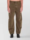 Lemaire Twisted Belted Pants In Brown