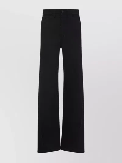 LEMAIRE TWISTED STITCH WIDE-LEG PANTS