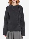 Lemaire Twisted Top In Black