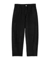 Lemaire Belt-loop Casual Pants In Black