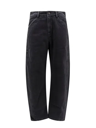 Lemaire Twisted Workwear Pants Jeans In Denim
