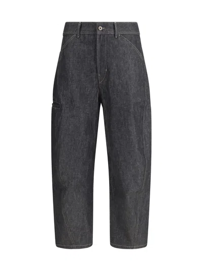 Lemaire Utility-inspired Trousers In Gray
