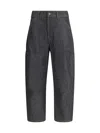 Lemaire Utility-inspired Trousers In Gray