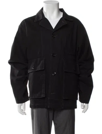 Pre-owned Lemaire Utility Jacket In Black