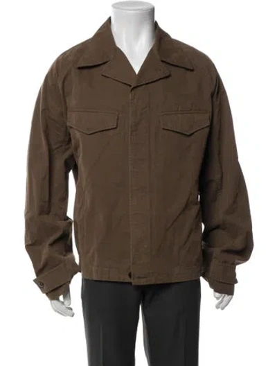 Pre-owned Lemaire Utility Jacket In Brown