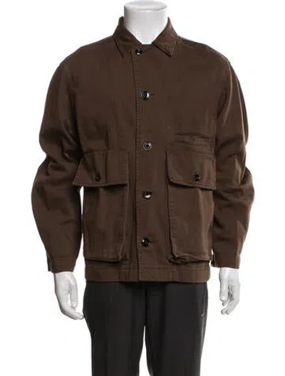 Pre-owned Lemaire Utility Jacket In Brown