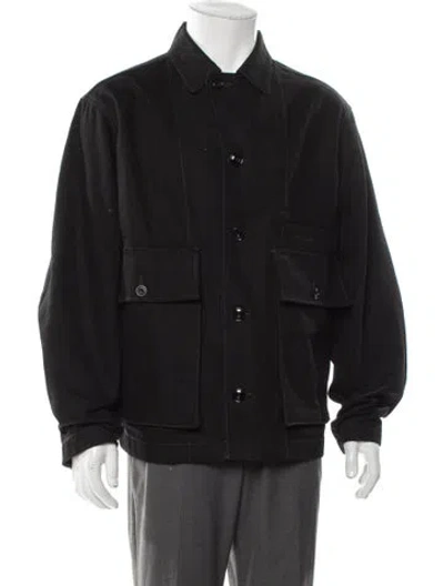Pre-owned Lemaire Utility Jacket In Gray