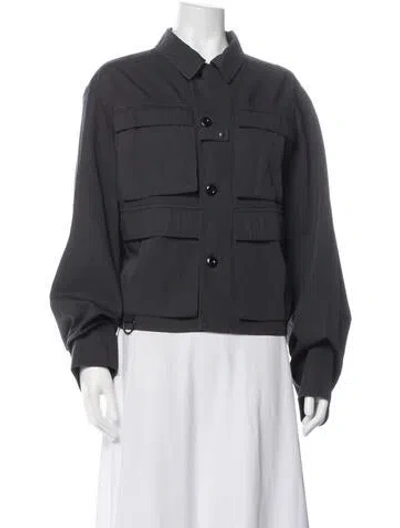 Pre-owned Lemaire Utility Jacket In Grey