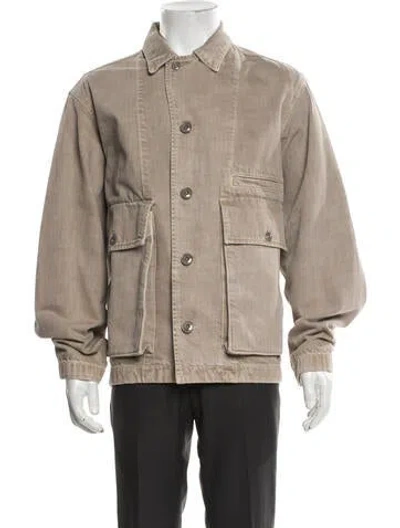Pre-owned Lemaire Utility Jacket In Neutrals