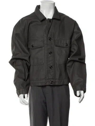 Pre-owned Lemaire Utility Jacket W/ Tags In Gray