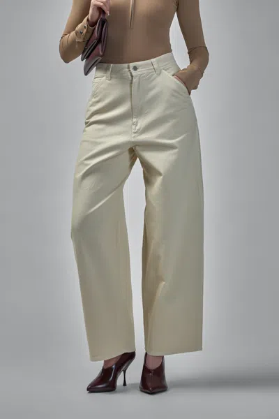 Lemaire Utility Pocket Jeans In White