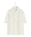 Lemaire Utility Shirt In Almond Milk
