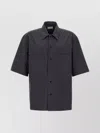 Lemaire 'utility' Shirt With Chest Pockets And Straight Hem