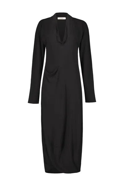 LEMAIRE V-NECK DRESS