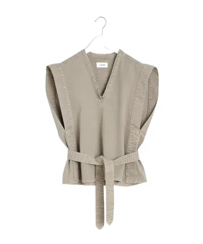 LEMAIRE LEMAIRE CHASUBLE BOXY FIT TOP