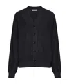 Lemaire Relaxed Twisted Cardigan S In Gray