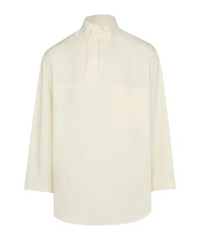 Lemaire Vareuse Top In Cream