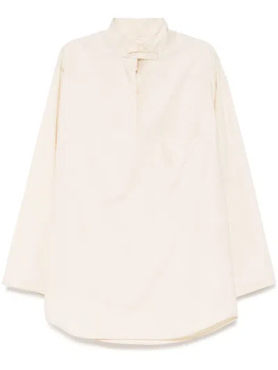 Lemaire Vareuse Top In Neutrals
