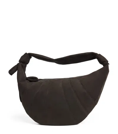 Lemaire Veal Fortune Shoulder Bag In Brown