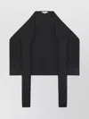 Lemaire Versatile Knitted Wool Scarf In Black