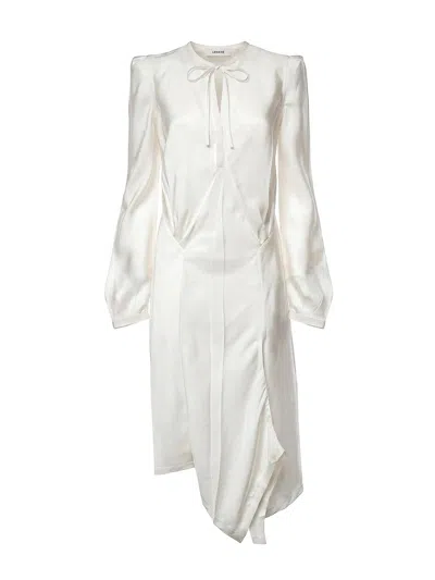 Lemaire Vestido Largo - Blanco