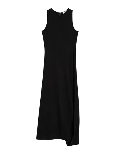 LEMAIRE TWISTED-HEM MIDI DRESS