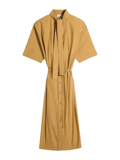 Lemaire Vestido Midi - Marrón