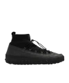 Lemaire Brown Vibram Wrap On Sneakers In Black