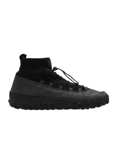 LEMAIRE LEMAIRE VIBRAM LOGO PATCH SNEAKERS