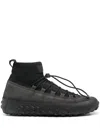 Lemaire Brown Vibram Wrap On Sneakers In Black