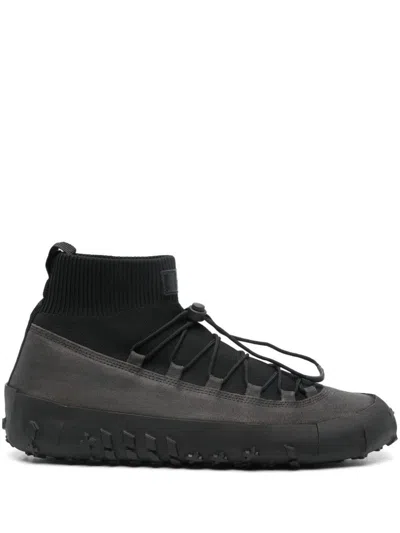 Lemaire Black Vibram Wrap On Sneakers