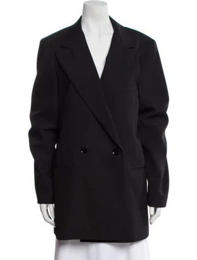 Pre-owned Lemaire Virgin Wool Blazer W/ Tags In Black