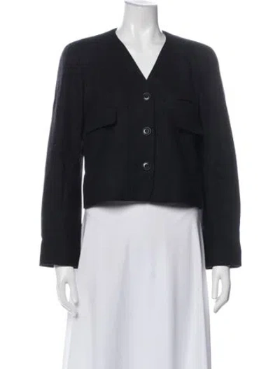 Pre-owned Lemaire Virgin Wool Jacket In Gray