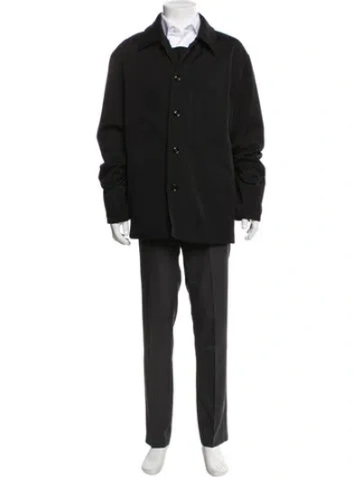 Pre-owned Lemaire Virgin Wool Parka In Black
