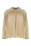 Lemaire Viscose Blouse In Brown