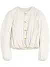Lemaire Long Sleeve Casual Jacket In Neutrals