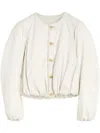 Lemaire Long Sleeve Casual Jacket In Neutrals