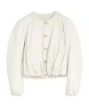 Lemaire Long Sleeve Casual Jacket In White