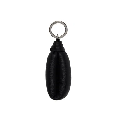 Lemaire Wadded Keychain In Black