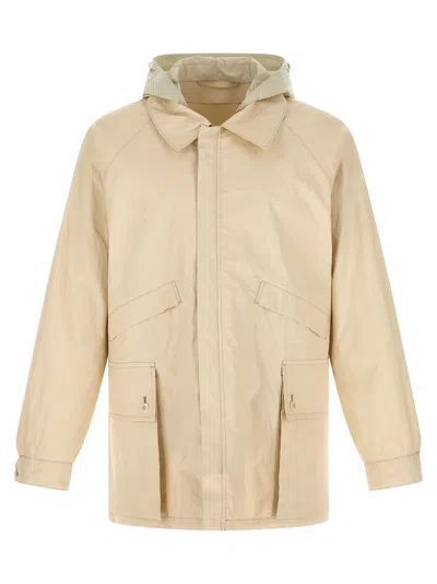 Lemaire Waterproof Jacket In Neutral