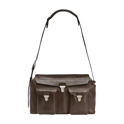 Pre-owned Lemaire Weekend Gear Bag 'khaki Brown' | Women's Size Onesize