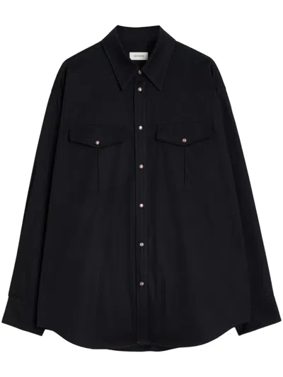 Lemaire Western Shirt In Multicolor