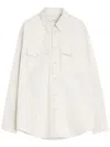 Lemaire Fabric Shirts In Neutrals
