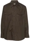 LEMAIRE LEMAIRE WESTERN SHIRT WITH SNAPS CLOTHING