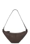 Lemaire Western Studs Medium Croissant In Brown