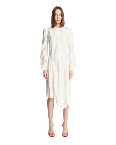 Lemaire White Asymmetric Dress